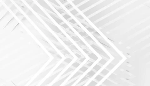 Pattern of corners 3d render Stock Illustration