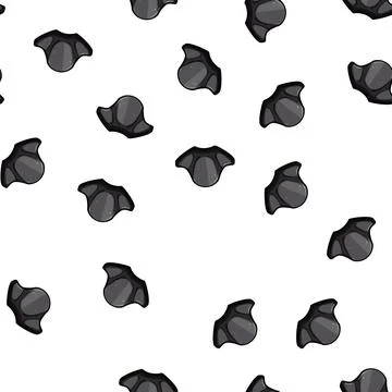 Pattern corsair pirate hat cartoon vector Illustrazione stock
