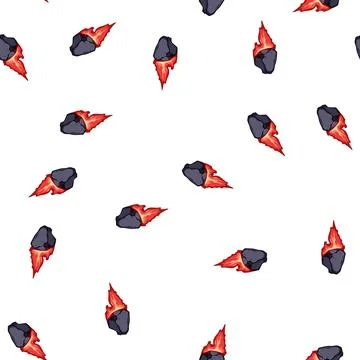 Pattern cosmos falling meteor cartoon vector イラスト素材