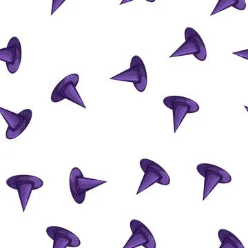Pattern costume wizard hat cartoon vector Stock Illustration