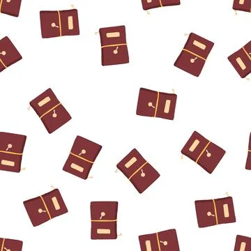 Pattern cover notebook cartoon vector 库存插图