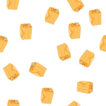 Pattern cozy blanket heated cartoon vector 库存插图