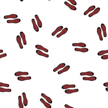 Pattern cozy electric heated insoles cartoon vector Stock Illustration