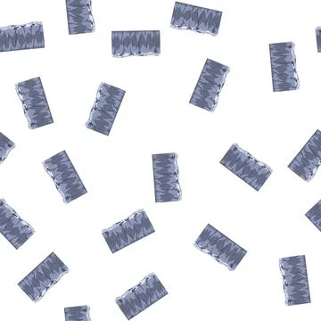Pattern cracked ground cross section illustrating dry soil layers Stock Illustration
