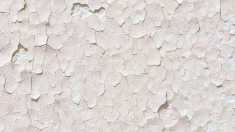 Pattern of cracked paint on wall Video stock 137097437