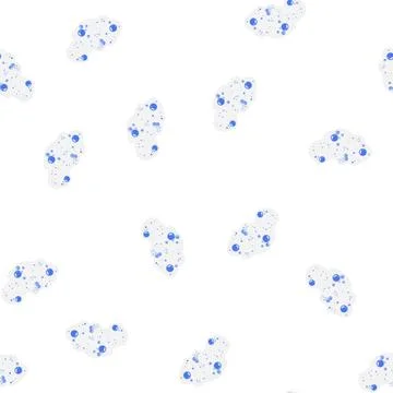 Pattern cream bath soap foam cartoon vector Stock Illustration