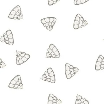 Pattern cream meringue cartoon vector Stock Illustration