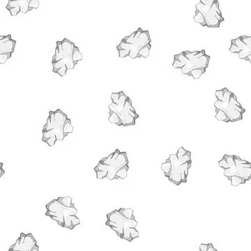 Pattern creativity crumpled paper balls cartoon vector Stock Illustration
