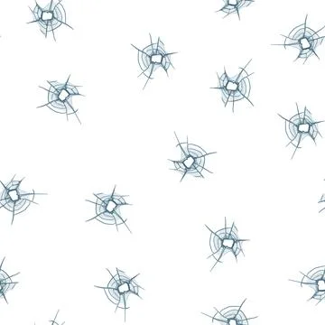 Pattern crime broken glass cartoon vector 스톡 일러스트