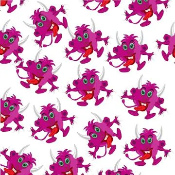 Pattern from crock on white background.Vector illustration Stock Illustration