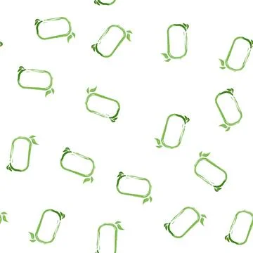 Pattern cruelty vegan product label cartoon vector Illustrazione stock