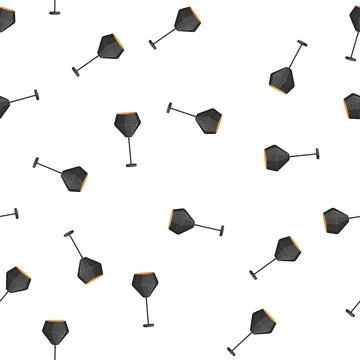 Pattern crystal chandelier cartoon vector Stock Illustration