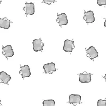 Pattern cuisine sauce pan cartoon vector Stock Illustration