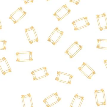 Pattern cultural chinese frame border cartoon vector Stock Illustration