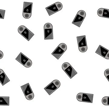 Pattern currency crypto wallet cartoon vector Illustrazione stock