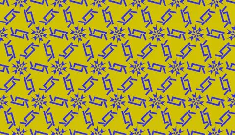 Pattern with curved line. Triangles style. Vector illustration. For you home  Illustrazione stock