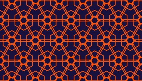 Pattern with curved line. Triangles style. Vector illustration. For you home  Stock Illustration