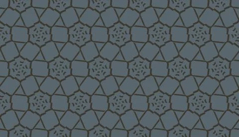 Pattern with curved line. Triangles style. Vector illustration. For you home  Stock Illustration