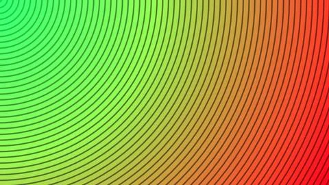 A pattern of curves with alternating color gradients. Abstract geometric Stock Illustration