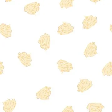 Pattern custard meringue cartoon vector Stock Illustration