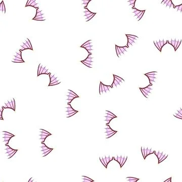Pattern cute wings dragon cartoon vector Illustrazione stock