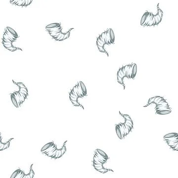 Pattern danger tornado cartoon vector Illustrazione stock