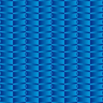 Pattern with dark and light blue geometric shapes Stock Illustration