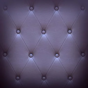Pattern of dark violet leather seat upholstery Stock Photos