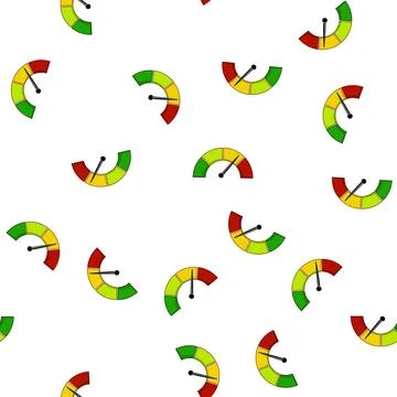 Pattern dashboard speedometer cartoon vector 스톡 일러스트