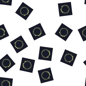 Pattern data hud round frame cartoon vector 스톡 일러스트