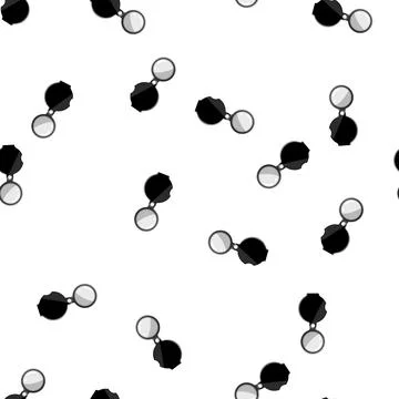Pattern data reading magnifier cartoon vector Stockillustratie