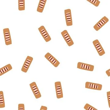Pattern data smart patch cartoon vector Illustrazione stock