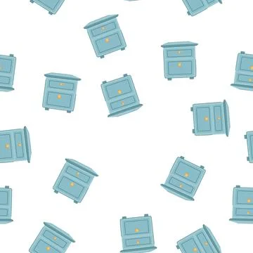 Pattern database file cabinet cartoon vector Stock Illustration