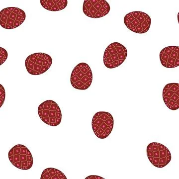 Pattern decadent chocolate egg cartoon vector 스톡 일러스트