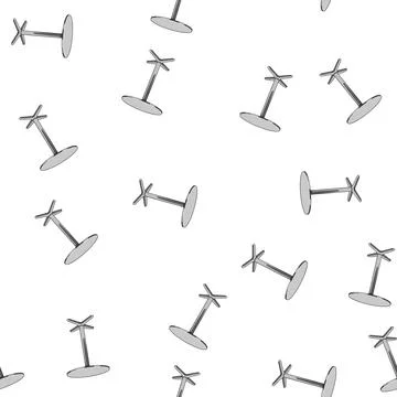 Pattern decor metal table cartoon vector Stock Illustration