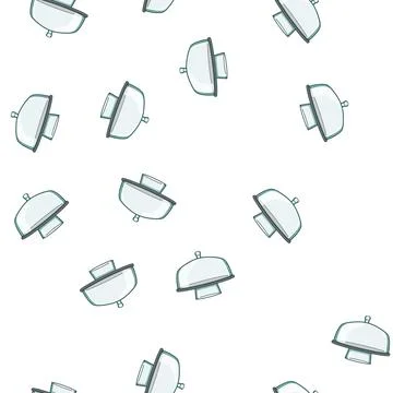 Pattern decoration cake dome cartoon vector Stock Illustration