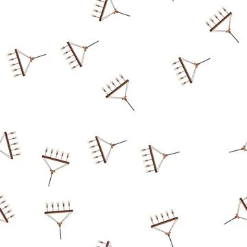 Pattern decoration chandelier cartoon vector 库存插图