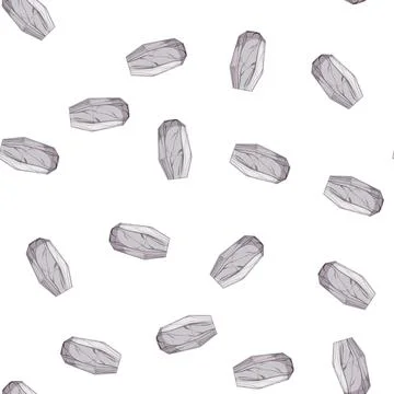 Pattern decoration marble vase cartoon vector Illustrazione stock