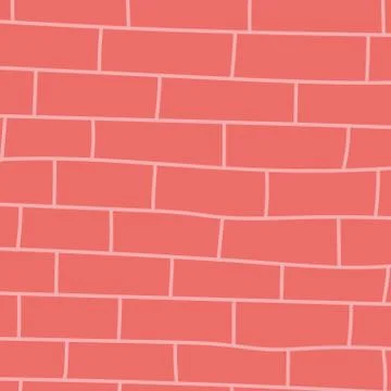 Pattern decoration wall brick texture background Stock Illustration