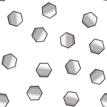 Pattern decoration wall mirror cartoon vector Stock Illustration