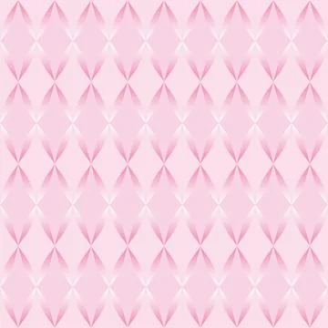 Pattern with decorations in various shades of pink Stock Illustration