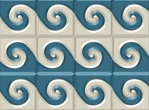 Pattern decorative art Stock Illustration