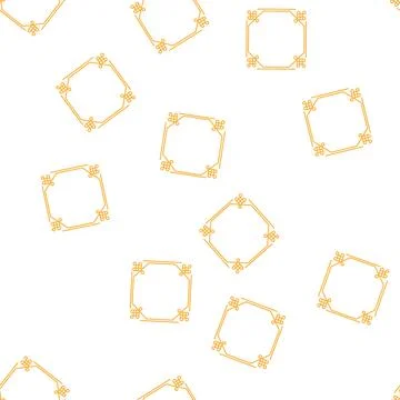 Pattern decorative chinese frame border cartoon vector Ilustración de archivo