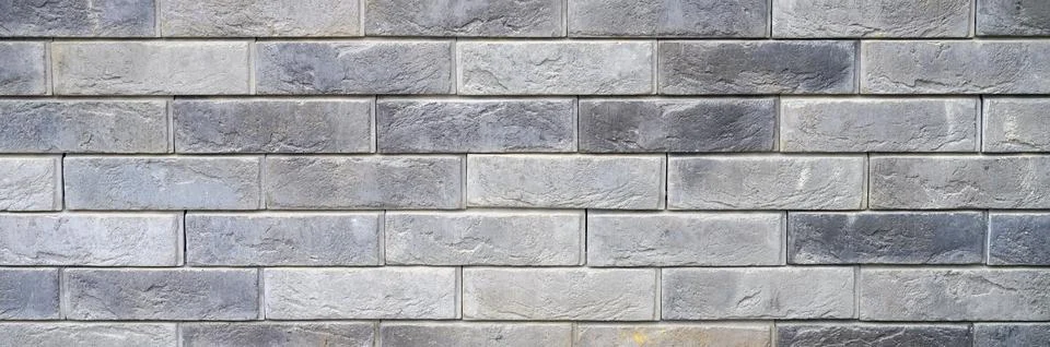 Pattern of decorative gray slate stone wall surface as a background. banner Foto stock