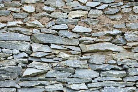 Pattern of decorative stone wall background Foto stock