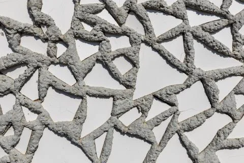 Pattern of decorative stone wall background Stock Photos