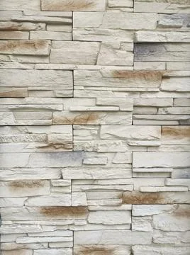 Pattern of decorative stone wall background Foto stock