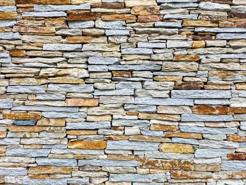 Pattern decorative stone wall background decor modern style Stock Photos