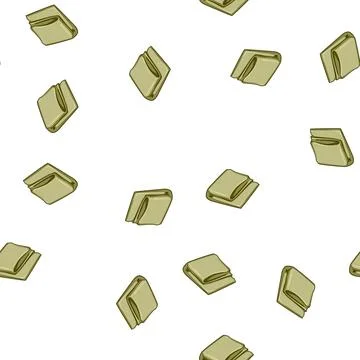 Pattern decorative throw blanket cartoon vector イラスト素材
