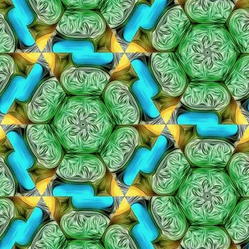 Pattern design for any kind of background printing Stock Illustration